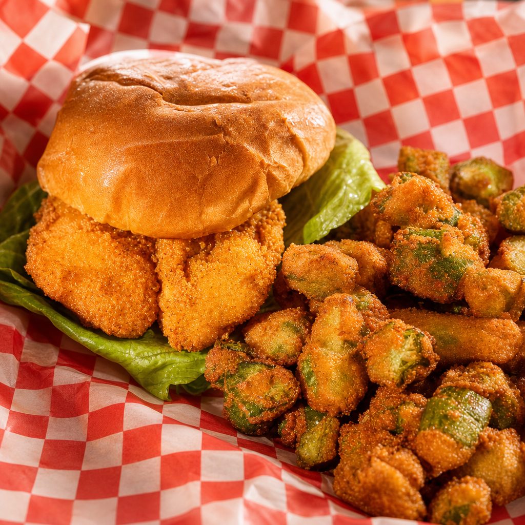 Catfish Sandwich.