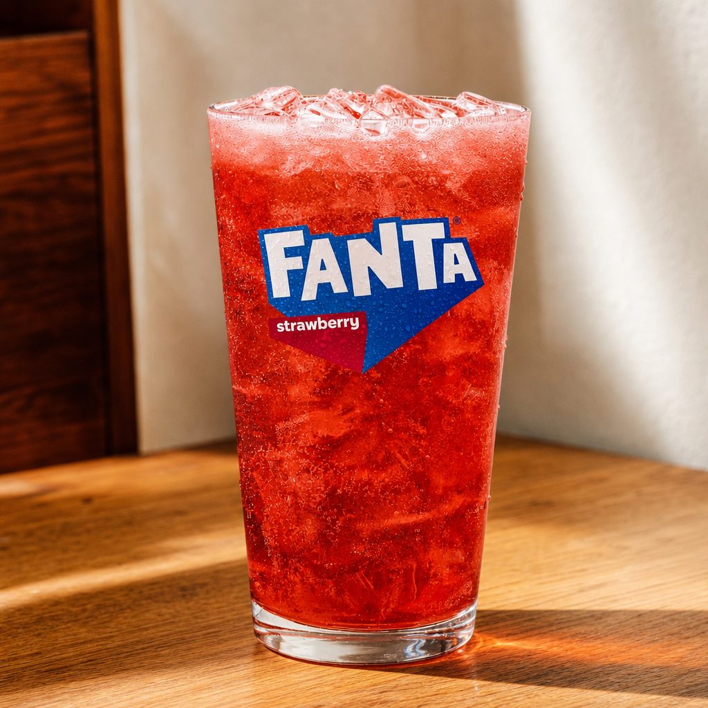 Strawberry Fanta.