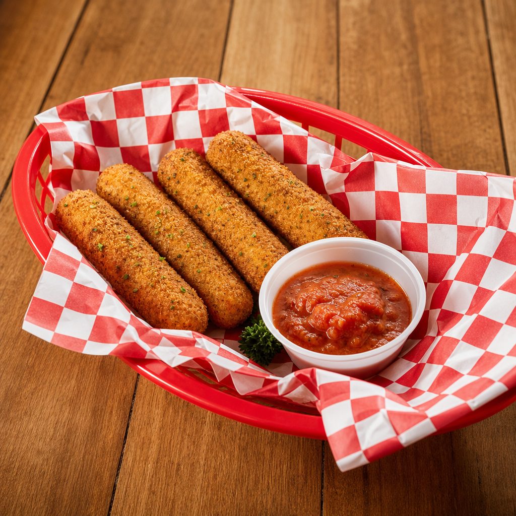 Mozzarella Sticks.